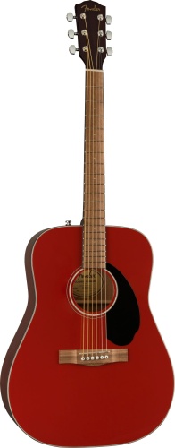 FENDER CD-60 Dreadnought Cherry фото 4