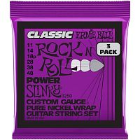 ERNIE BALL 3250 Pure Classic RnR Slinky Power 3 Pack 11-48