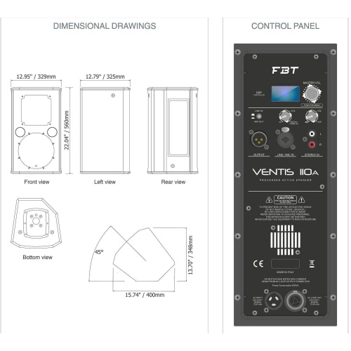 FBT VENTIS 110A фото 3